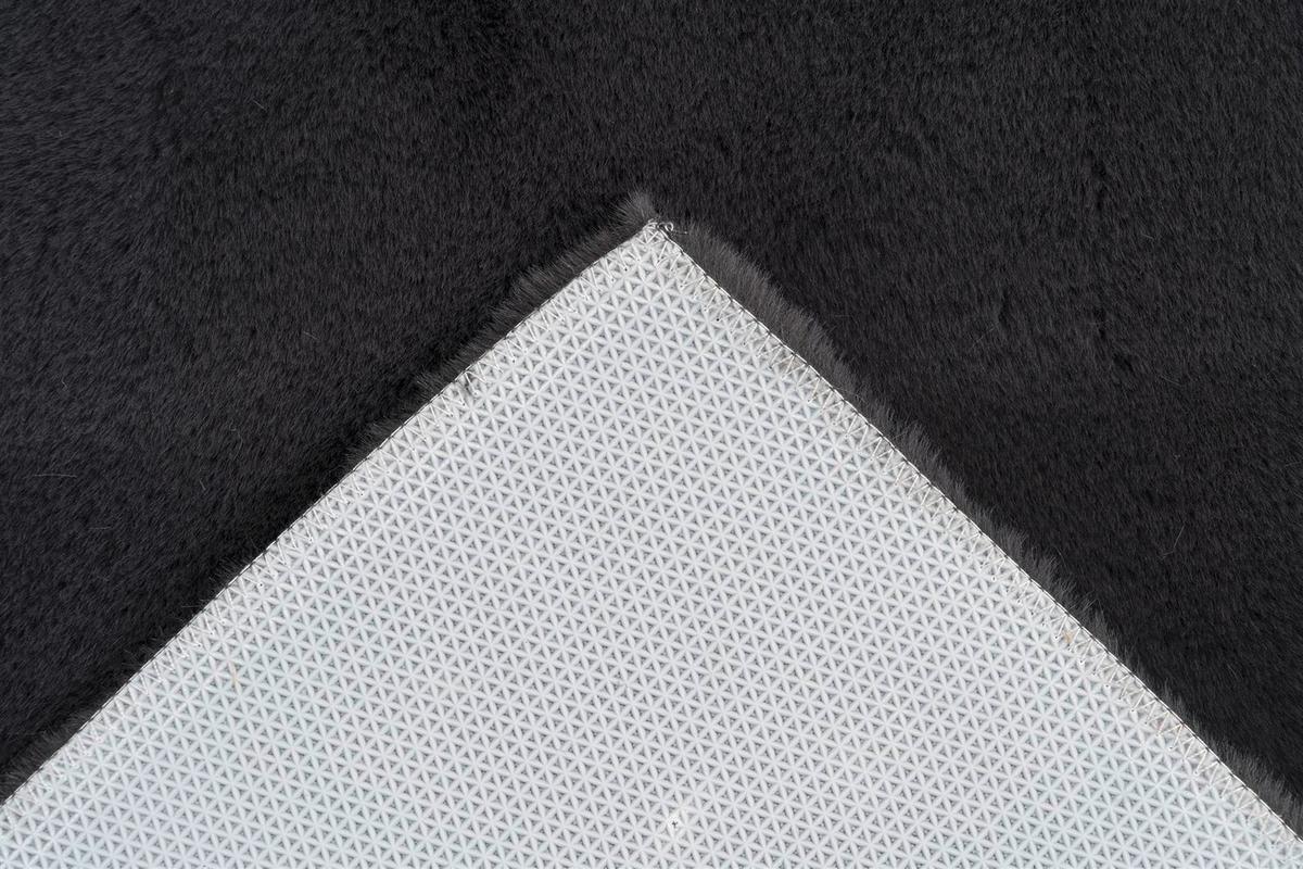 HOCHFLORTEPPICH RABBIT LIGHT 125 DUNKELGRAU - Dunkelgrau, Konventionell, Textil (70/130cm) - Kayoom