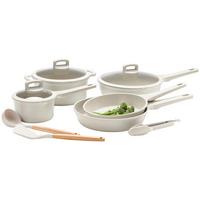 ZESTAW GARNKÓW SAHARA - beżowy/przejrzysty, Basics, tworzywo sztuczne/metal - Homeware Profession.