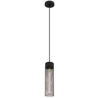 Hängeleuchte Hans Schwarz matt max. 40Watt - Schwarz, Design, Metall (10/120cm) - Globo