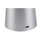 GLITTERLAMPA GERTRUDE - silver, Klassisk, metall/plast (9/33cm) - Mömax