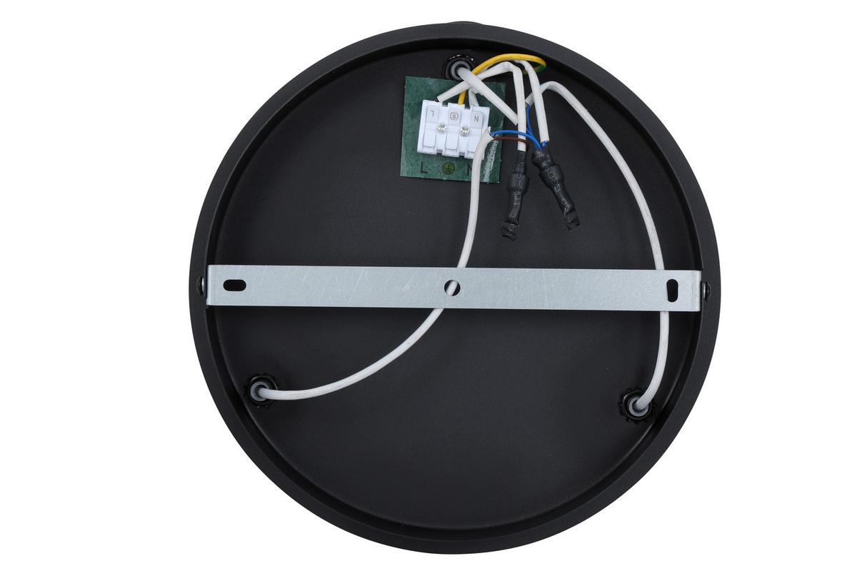 LAMPA WISZĄCA MADLEEN - czarny/biały, Trend, metal/szkło (34,5/41,5cm) - Novel