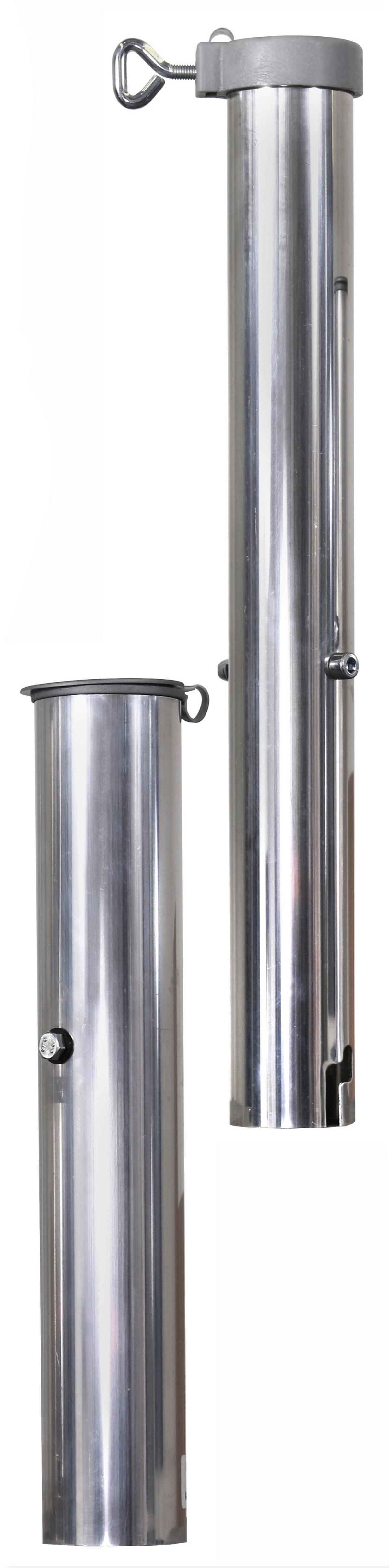 Schneider Bodenhülse D: ca. 5,5 cm Silberfarben - Silberfarben, Basics, Metall - Schneider