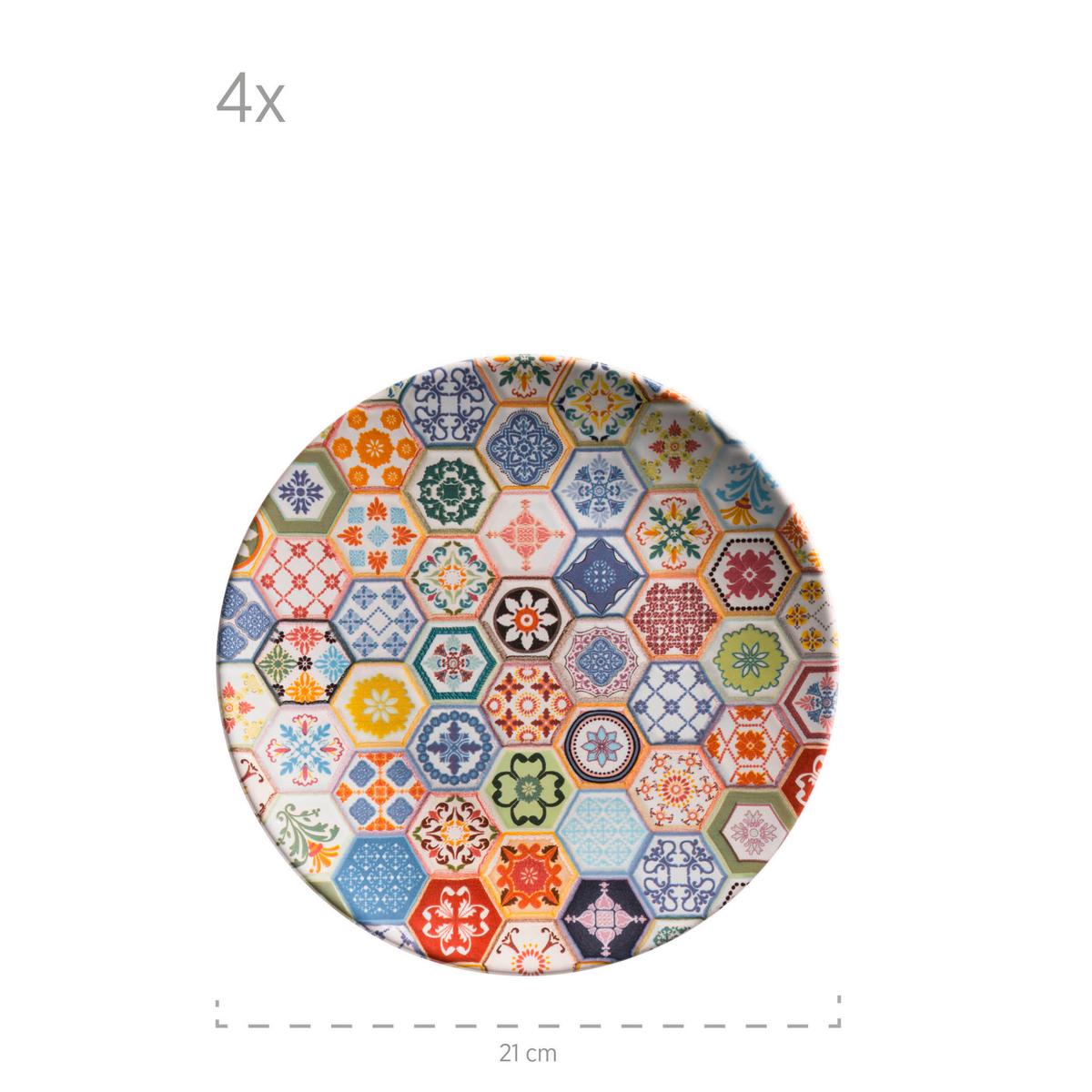 TAFELSERVICE AMARANTE - Multicolor, Basics, Keramik - Mäser