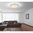 LED-Deckenleuchte Optima, Max. 100 Watt - Klar/Silberfarben, Kunststoff/Metall (85/11,5cm)