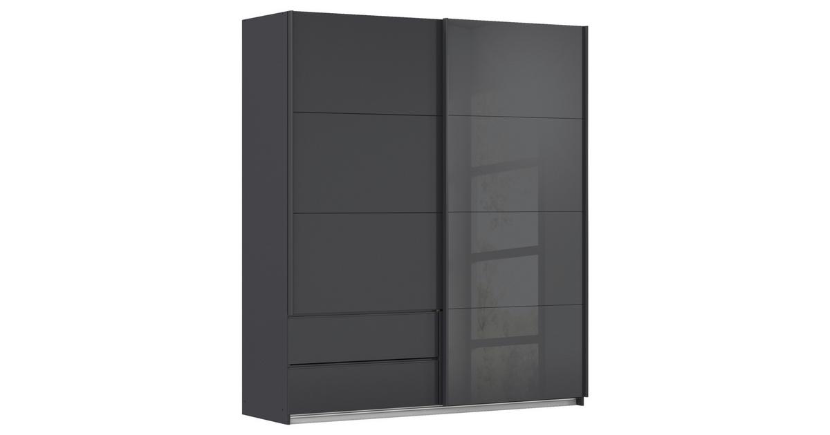 Dulap Elara in gri 181/210/62 cm gri comandă online ➤ moemax