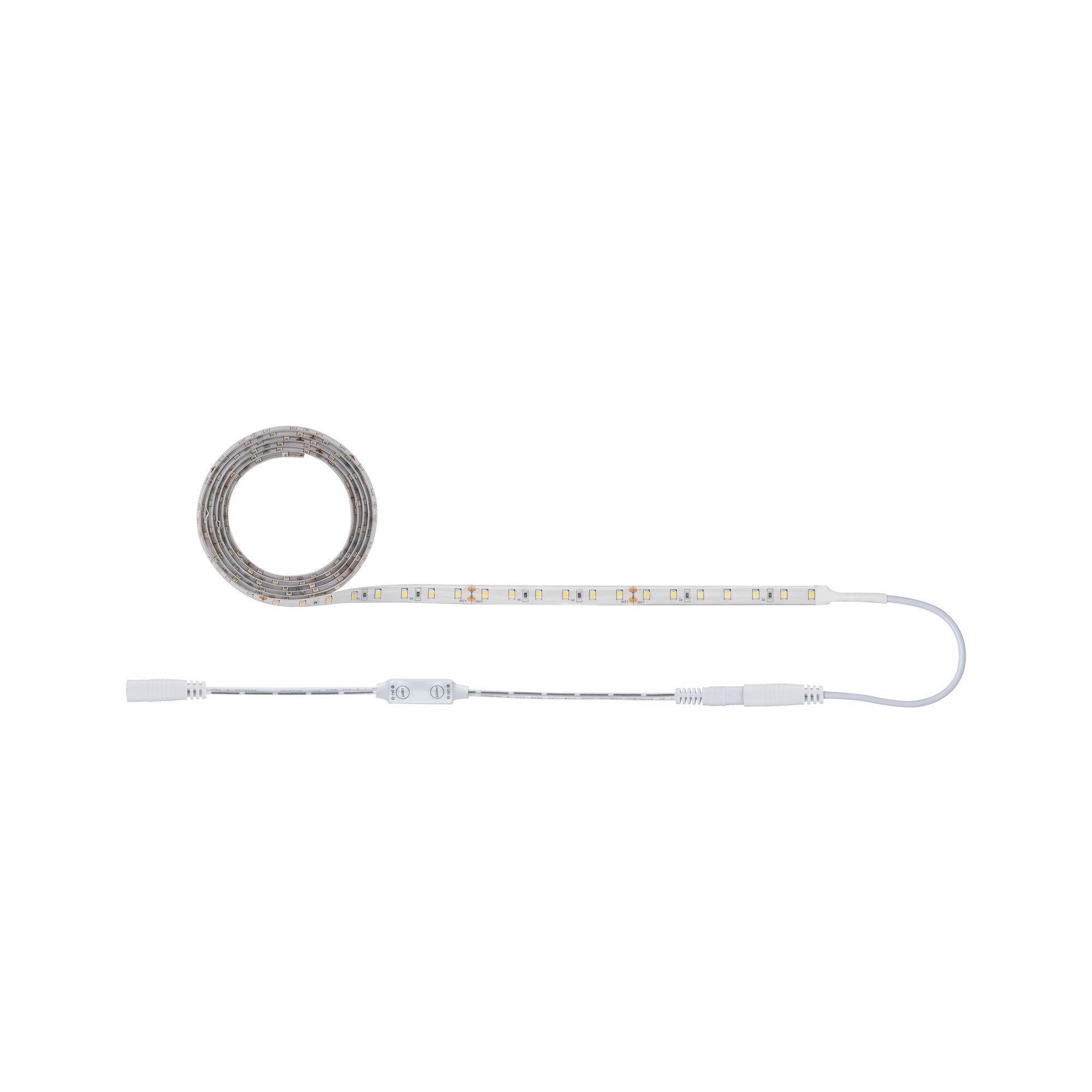 LED-Strip SimpLED Power in Weiß max. 17 Watt - Weiß, Basics, Kunststoff (150cm) - Paulmann