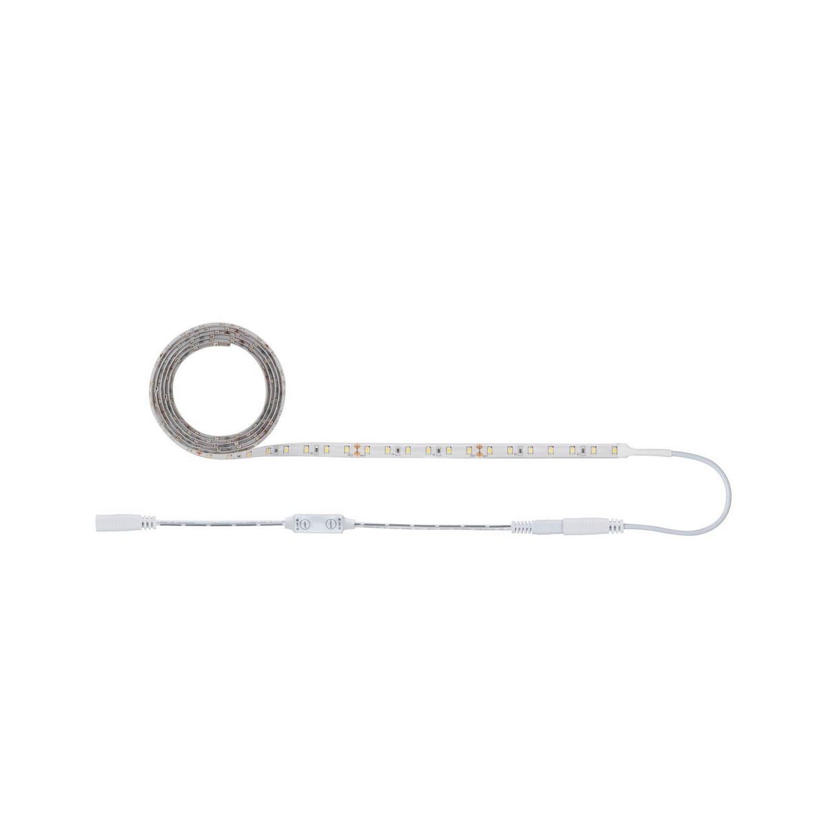 LED-Strip SimpLED Power in Weiß max. 17 Watt - Weiß, Basics, Kunststoff (150cm) - Paulmann