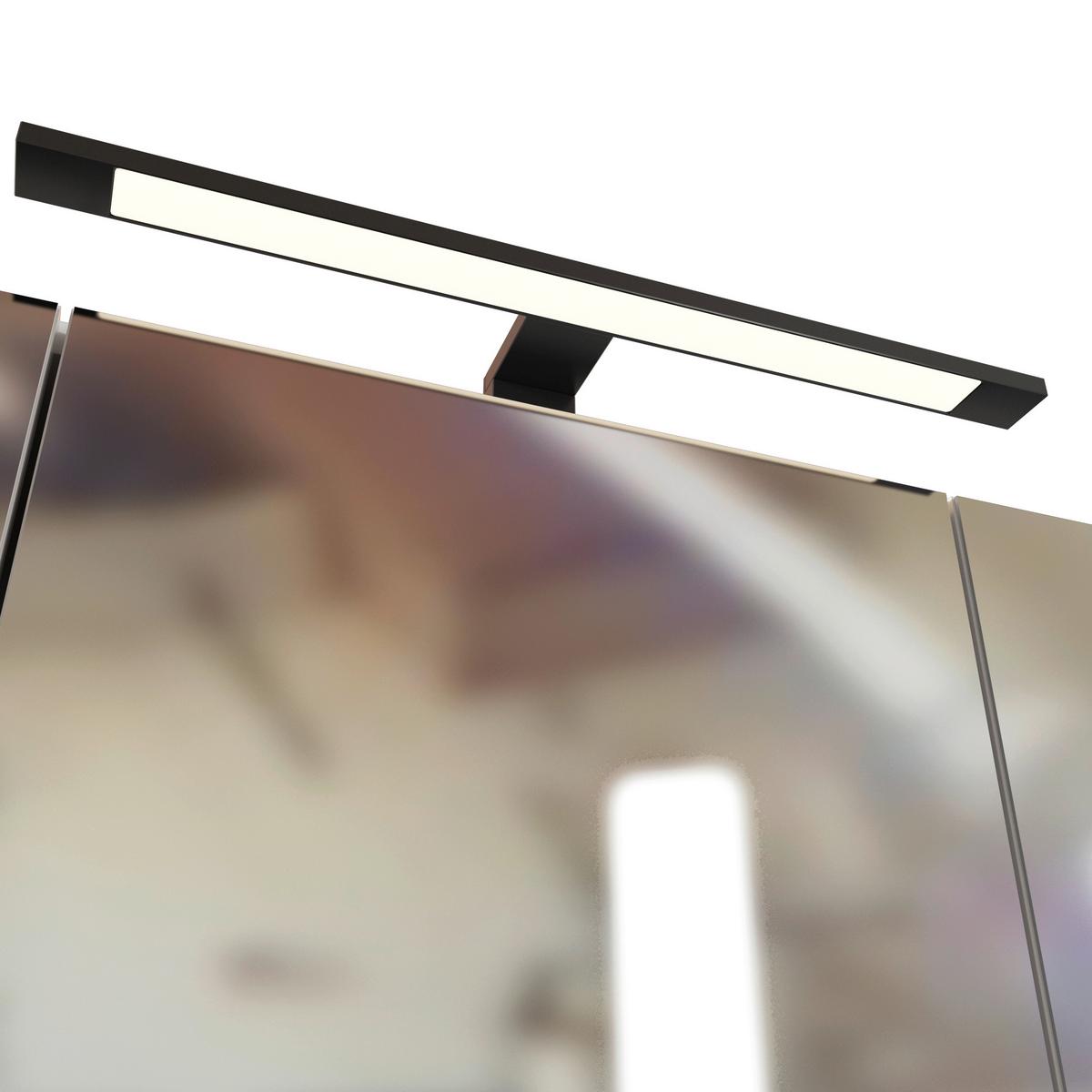 Badezimmer Manchester 3-tlg. ca. 130 cm Wotan Eiche - Eichefarben/Weiß, MODERN, Keramik/Holzwerkstoff (130cm) - Held