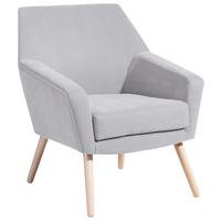 SESSEL ALEGRO - Silberfarben/Buchefarben, Design, Holz/Textil (67/81/71cm) - Max Winzer