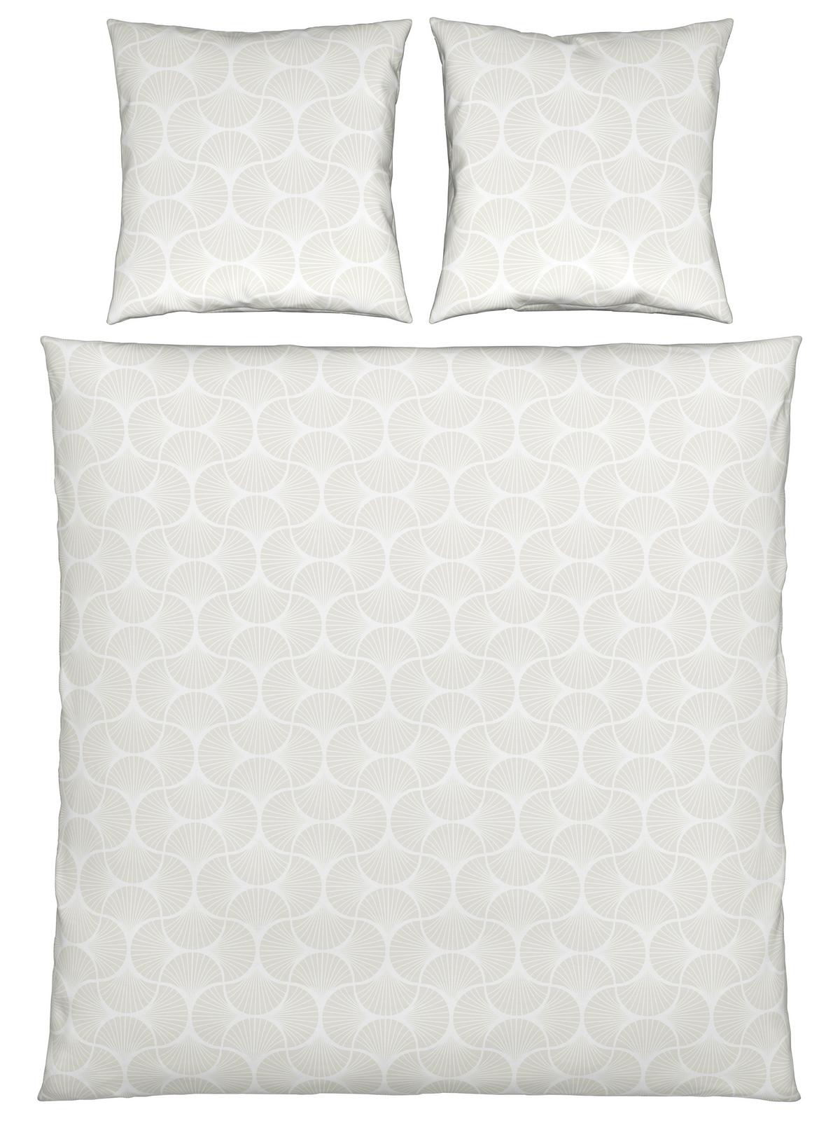 Bettwäsche Finn XL Naturfarben ca. 200x200cm - Naturfarben, MODERN, Textil (200/200cm) - Modern Living