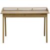 SKRIVBORD EDDY - ekfärgad, Design, trämaterial/trä (120/60/81.5cm) - Mömax