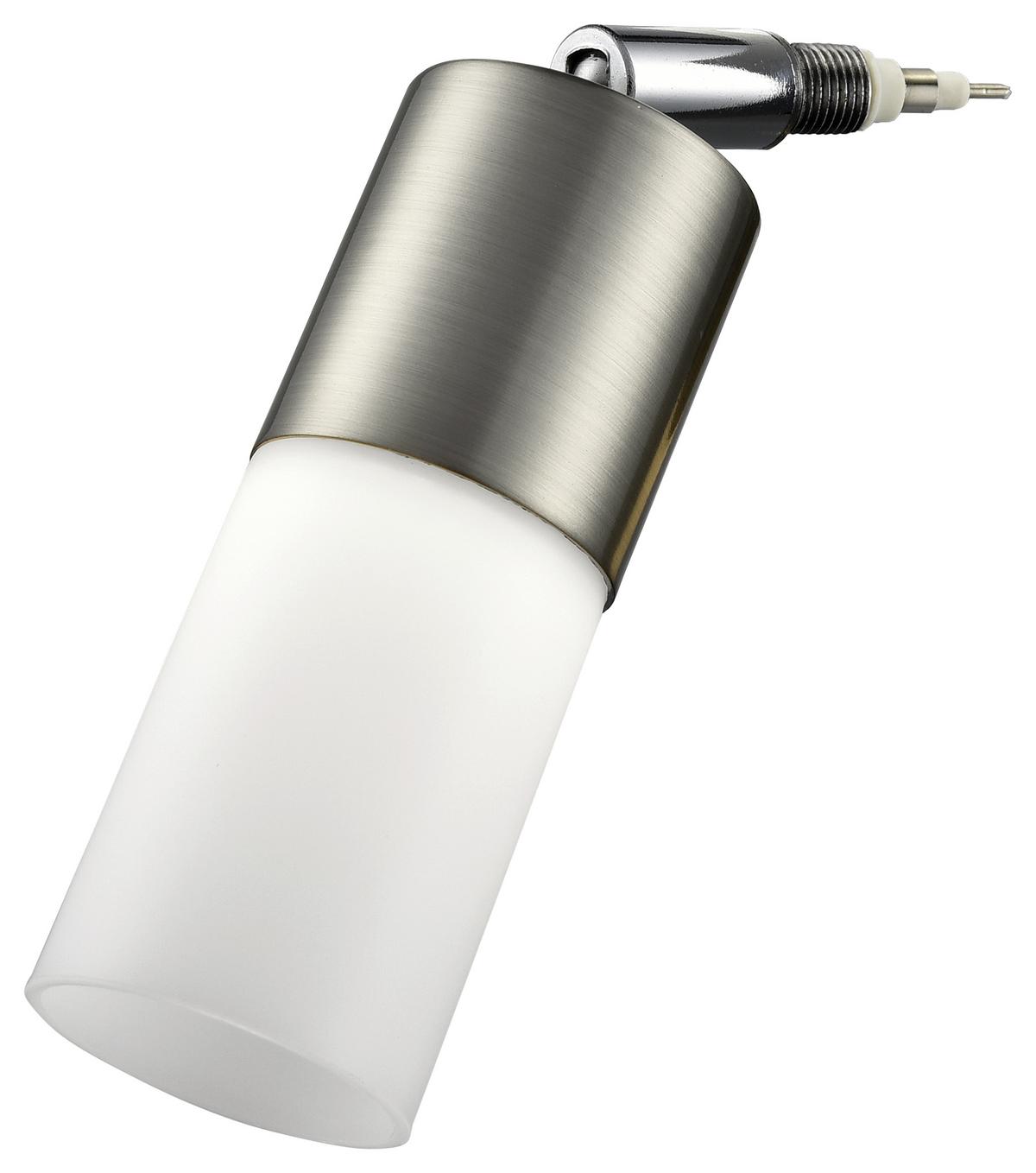 LAMPA REFLEKTOROWA 764103 VARIO - kolor srebrny/biały, Design, metal/szkło (4/16cm)