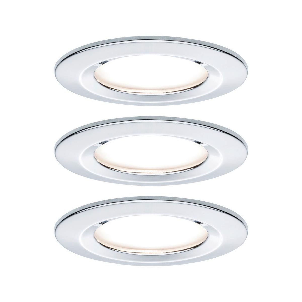 Deckenleuchte Nova max. 6,5 Watt, 3-teilig - Basics (7,8cm) - Paulmann