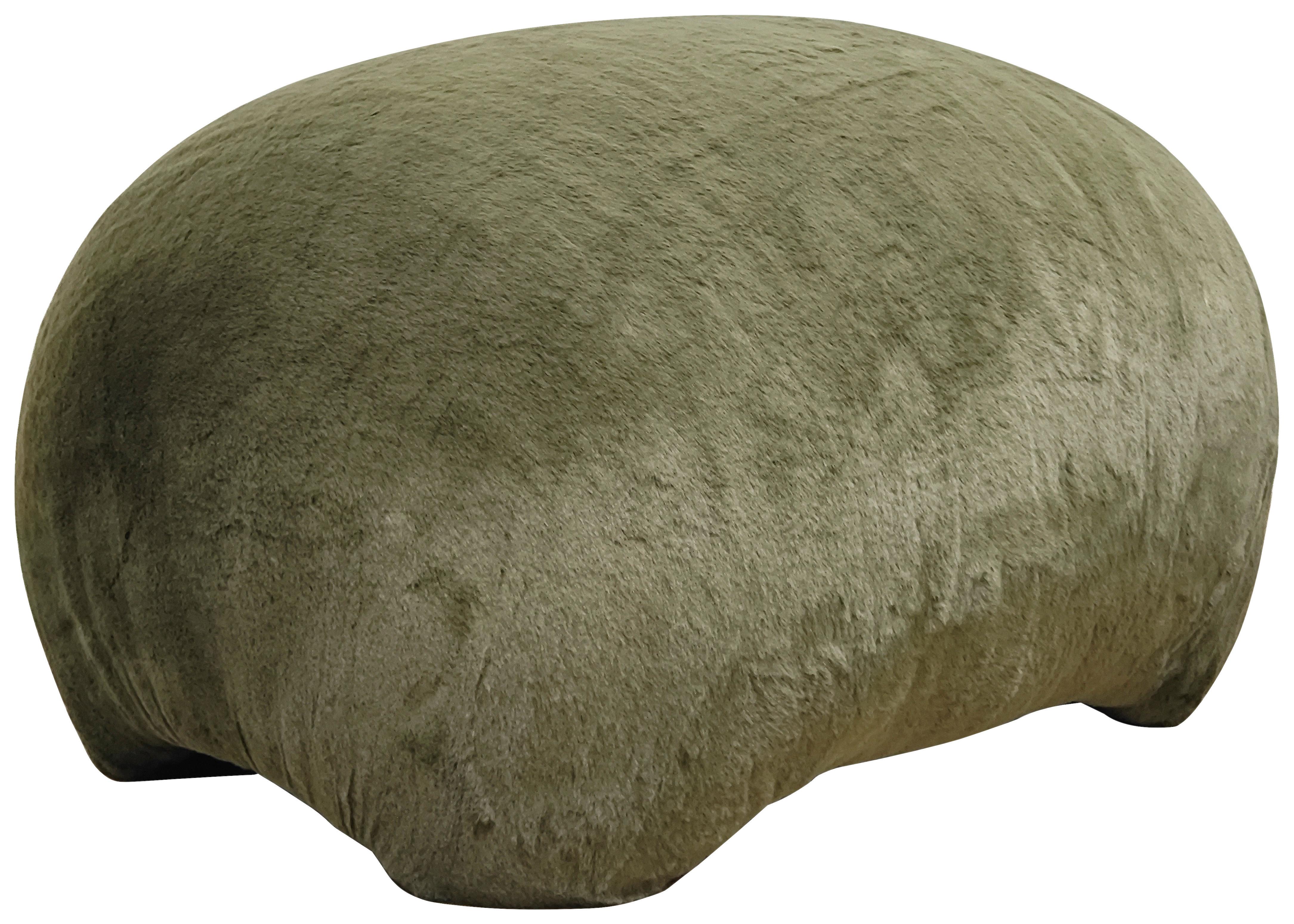 TABURET MARLA -TREND- - verde, Modern, textil/material pe bază de lemn (61,5/36,5/49cm) - Mömax