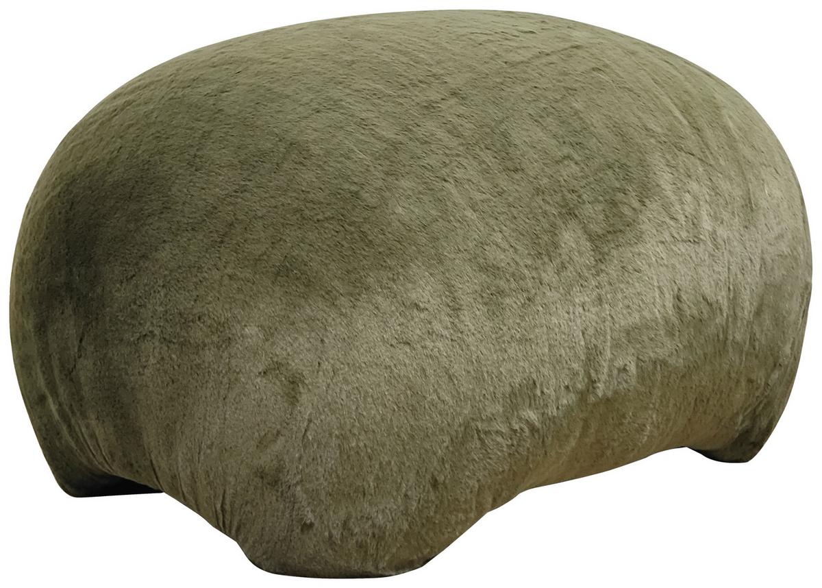 TABURET MARLA -TREND- - verde, Modern, textil/material pe bază de lemn (61,5/36,5/49cm) - Mömax