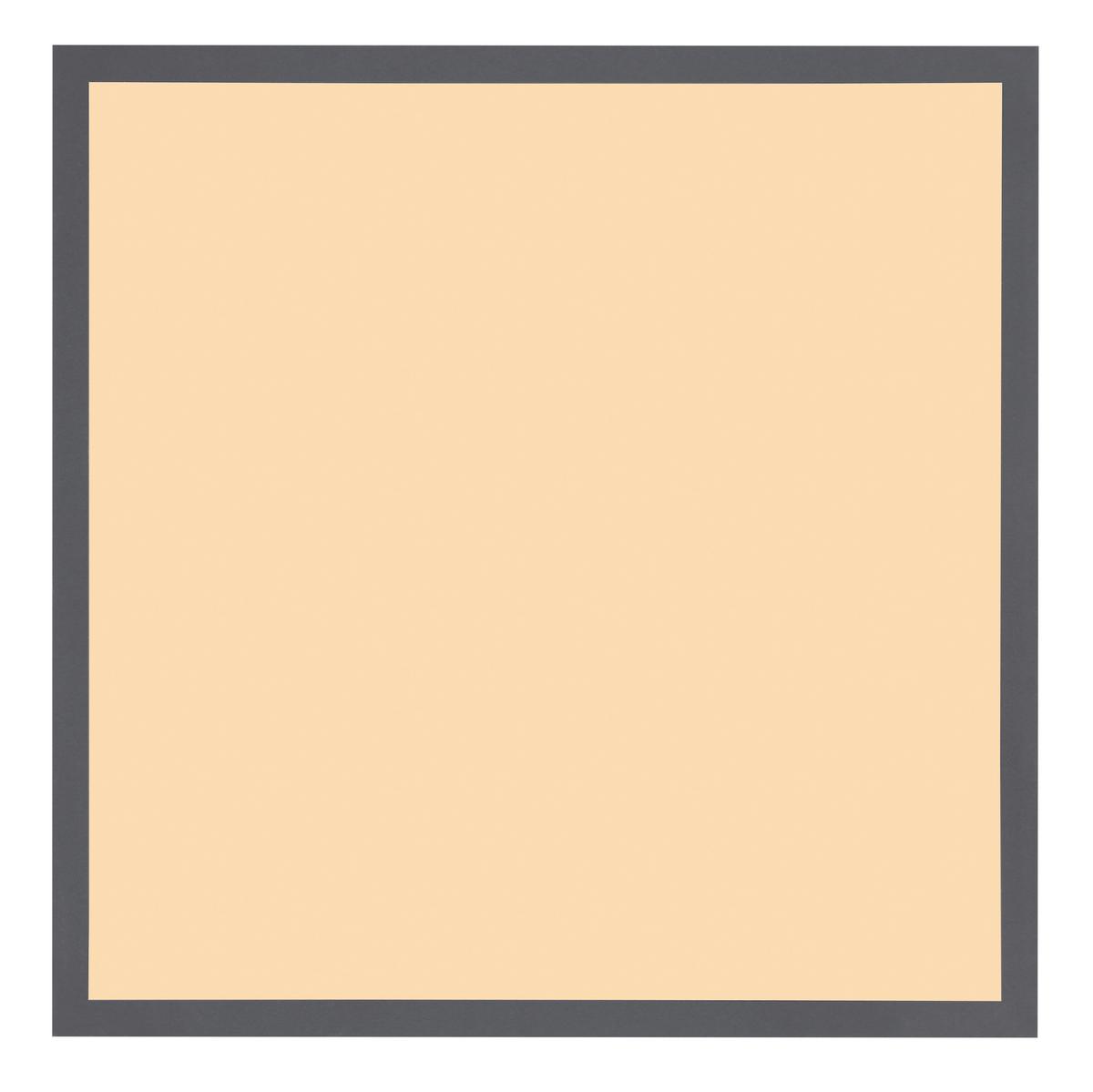 Deckenleuchte Doro in Graphitfarben max. 36 Watt - Opal/Graphitfarben, Basics, Kunststoff/Metall (59/59/6,5cm) - Globo