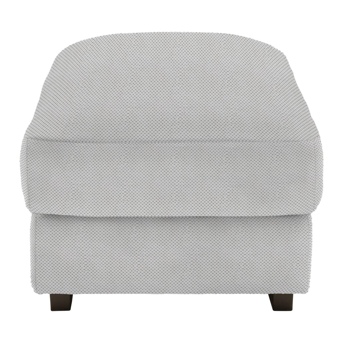 Hocker Pedro Hellgrau - Hellgrau, MODERN, Textil (60/46/110cm) - Mömax