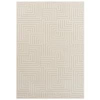 Hochflorteppich Manipu Creme ca. 120x170cm - Creme, Basics, Kunststoff (120/170cm)