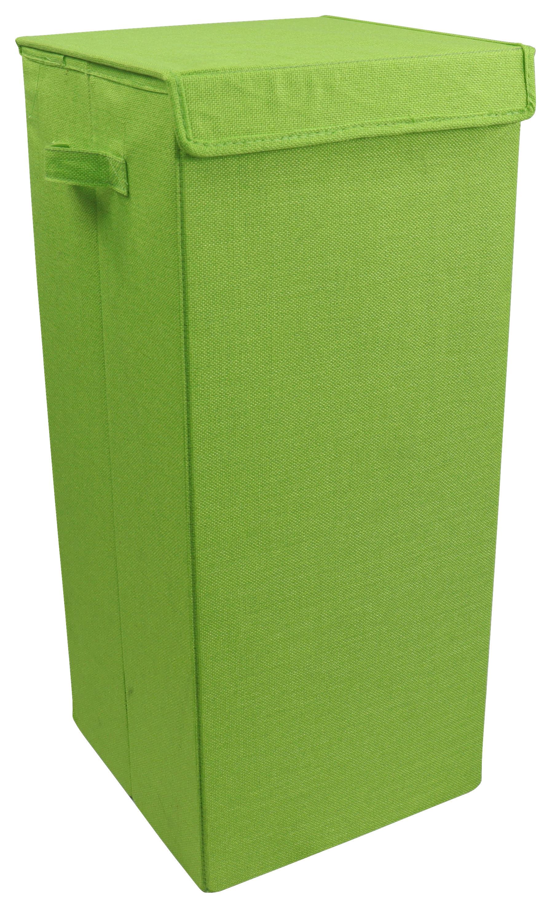 Košara Za Perilo Dreso L, Zelena - zelena, Moderno, tekstil (30/70/30cm) - MID.YOU