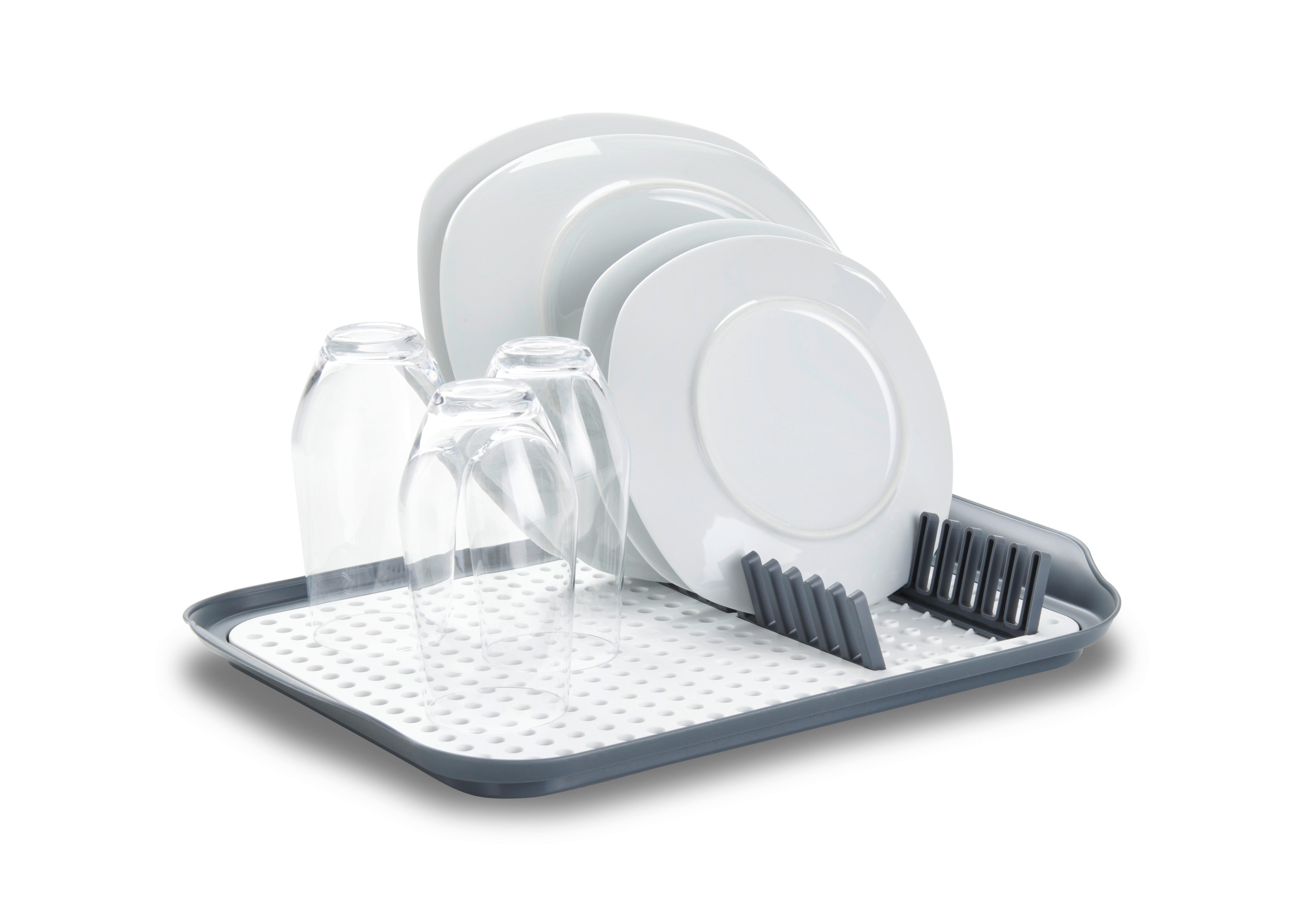 AVRINNINGSSTÄLL SMART - antracit, Modern, plast (41,5/30/3,8cm) - Mömax