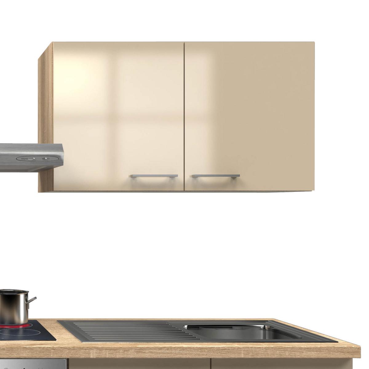 Kuhinjski Blok Z Aparati Nepal, Kašmir, Barva Hrasta - barve nerjavečega jekla/kašmir, Moderno, kovina/leseni material (300cm) - FlexWell