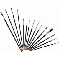 Pinselset Colour, 15-teilig - Holz/Metall (30.5/22cm) - Modern Living