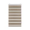 Duorollo Thomas in Taupe ca. 60x160cm - Taupe, Kunststoff/Textil (60/160cm) - Premium Living