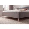 STOPPAD SÄNG SKAGEN - sandfärgad/brun, Klassisk, trä/textil (160/200cm) - Mömax