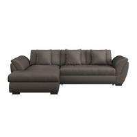 Sedežna Garnitura Berisso, Z Ležiščem In Predalom - rjava, Design (187/278cm) - Mömax