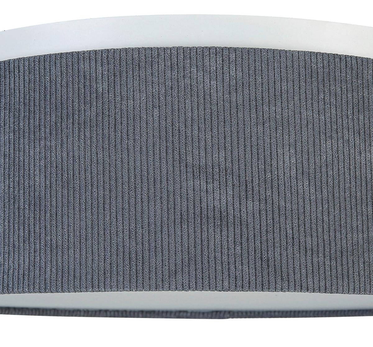 LAMPA SUFITOWA ELENORE - antracytowy, Trend, tworzywo sztuczne/metal (40/15cm) - Novel