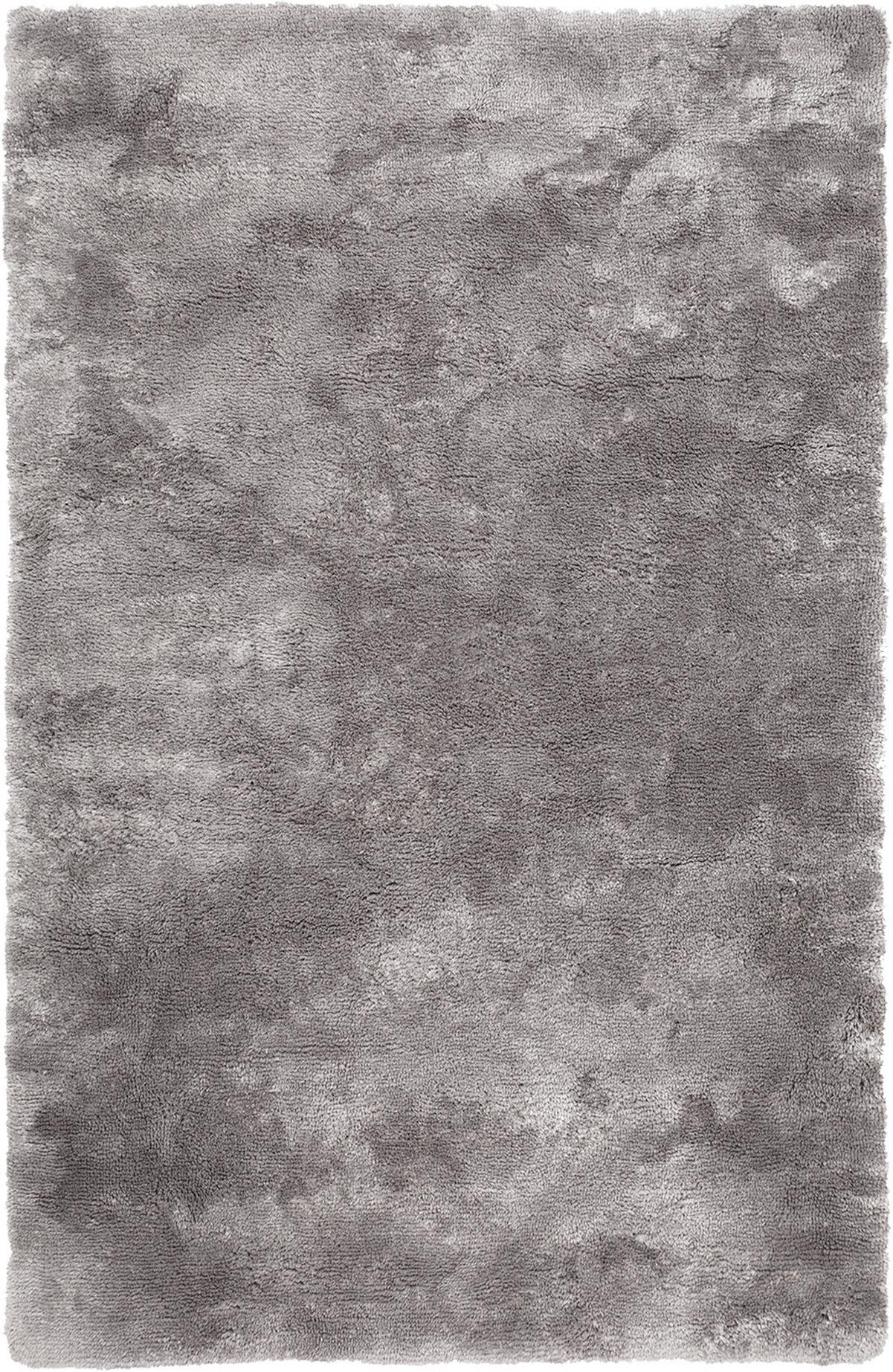 Hochflorteppich my Curacao Silberfarben ca. 200x290cm - Silberfarben, KONVENTIONELL, Textil (200/290cm) - Obsession
