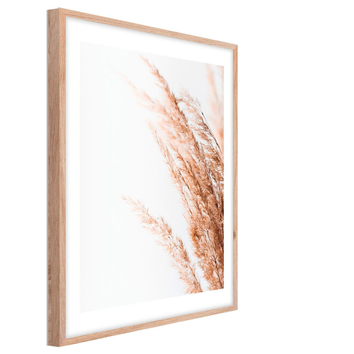 Bild Image ca. 50x70cm - Hellbraun/Beige, Holzwerkstoff/Papier (50/70cm) - Mömax
