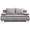 Canapea extensibilă MONA - gri deschis, Modern, textil (208/100/106cm) - Modern Living