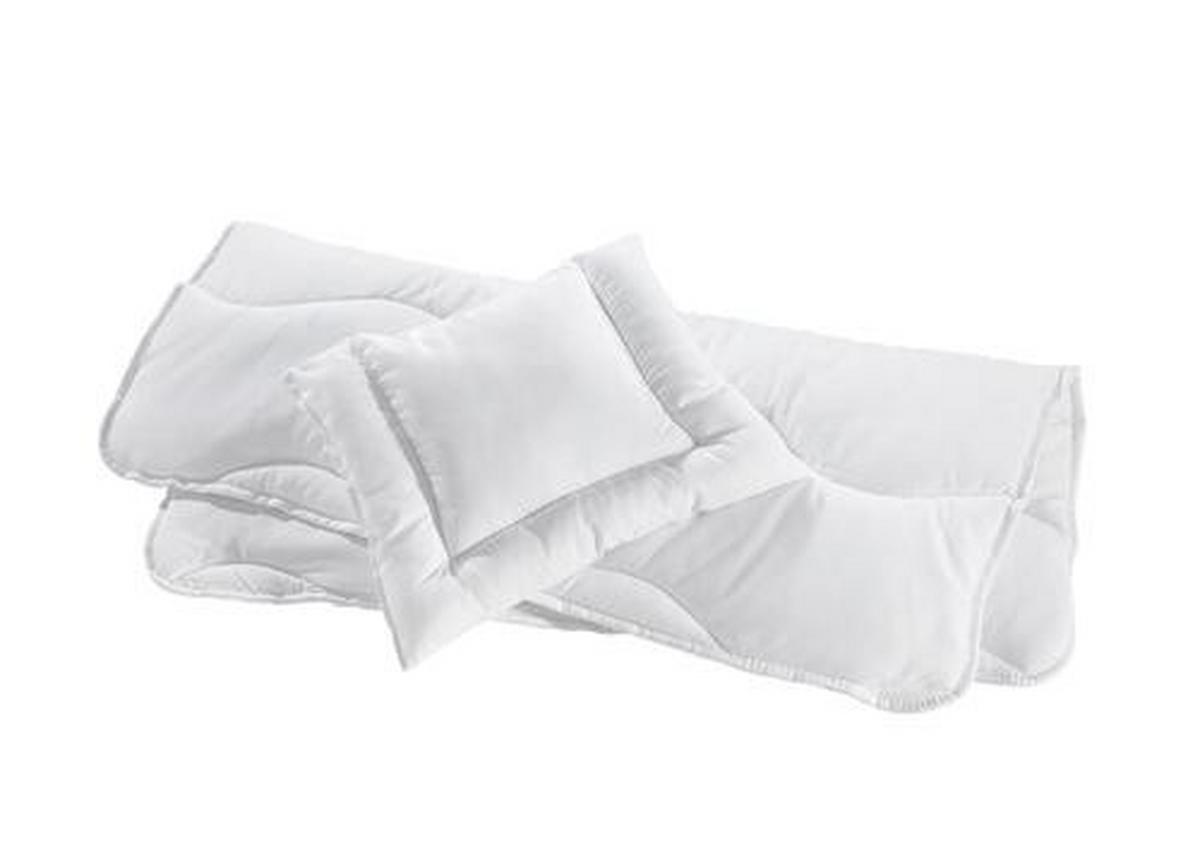 KOMPLET POŚCIELI DLA DZIECI ALADIN 2.0 -BEST- - biały, Basics, tkanina (100/135cm) - My Baby Lou