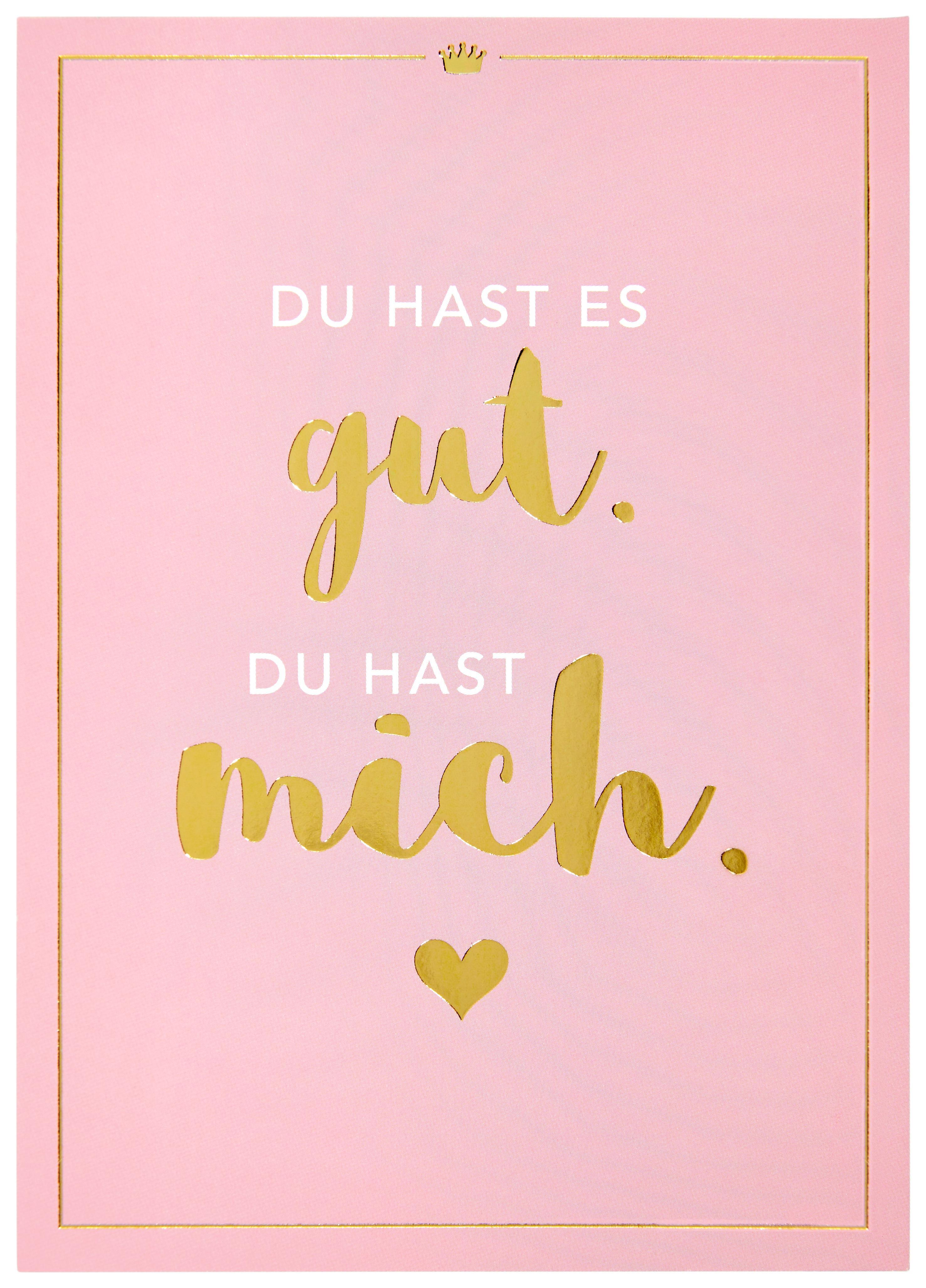 Postkarte In Rosa Online Kaufen