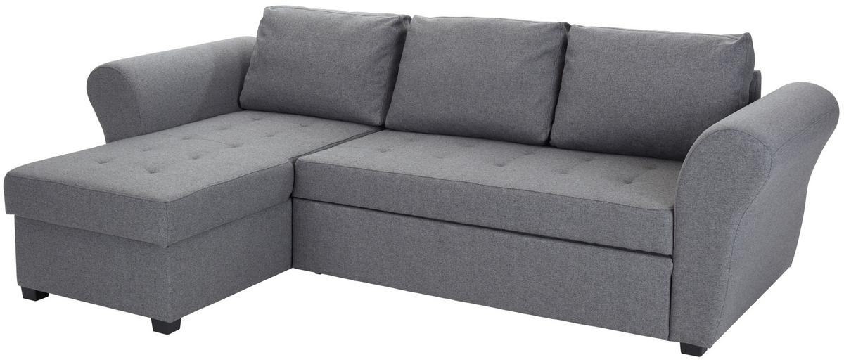 Canapea modulară Lasse - antracit, Modern, textil (260/155cm) - Best Price
