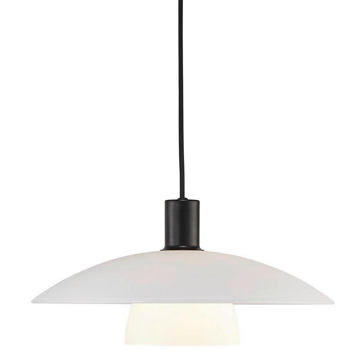 LAMPA WISZĄCA VERONA PELA / JAPANDI - biały, Design, szkło (40/19cm) - Nordlux