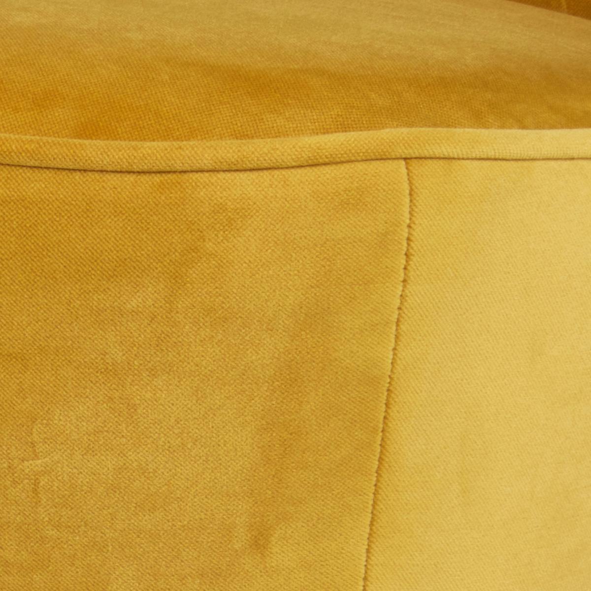 Sessel Sara Gelb - Gelb/Schwarz, Design, Holz/Textil (59/71/70cm) - Livetastic