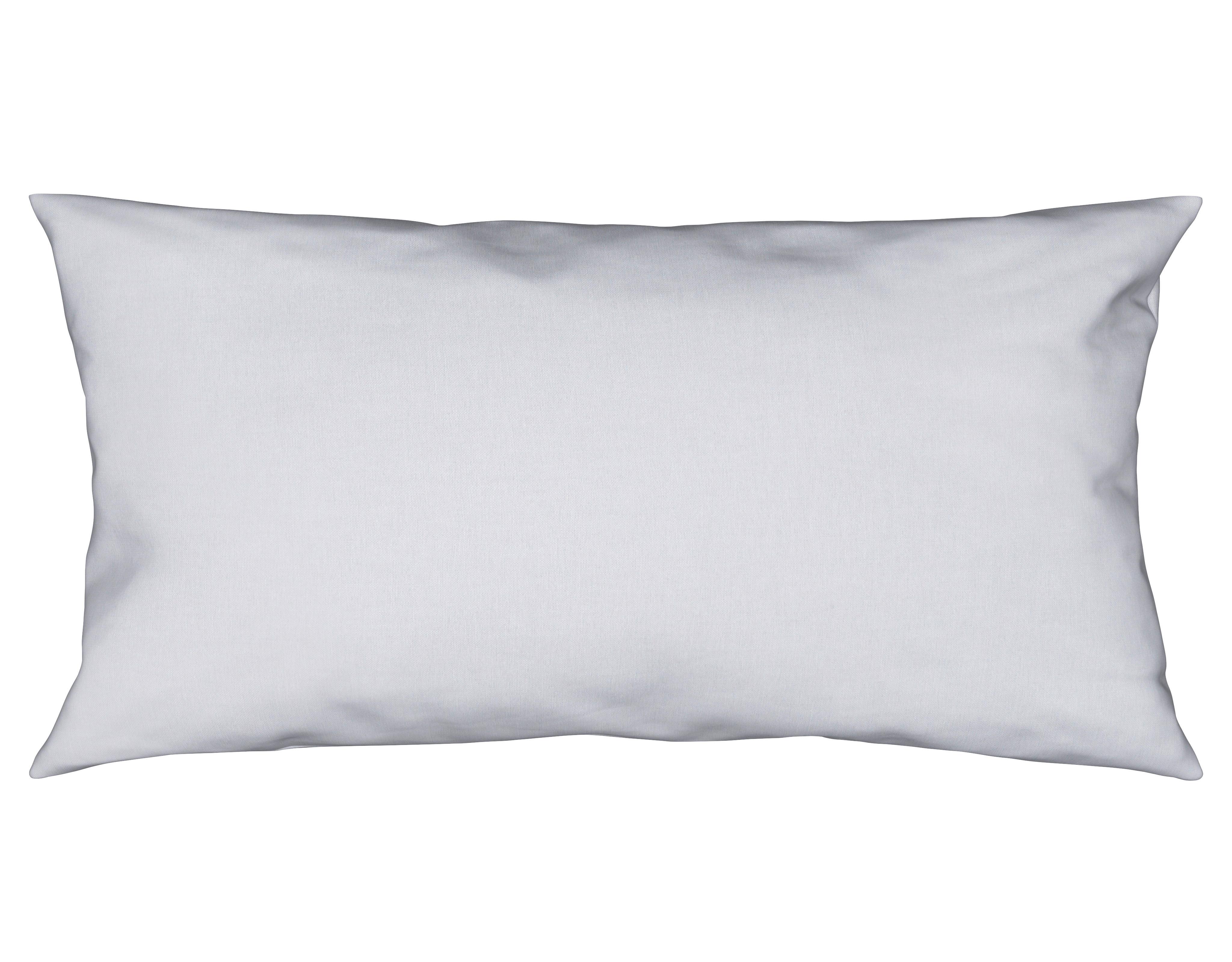 Polsterbezug Annika Silberfarben ca. 40x80cm - Silberfarben, Textil (40/80cm)
