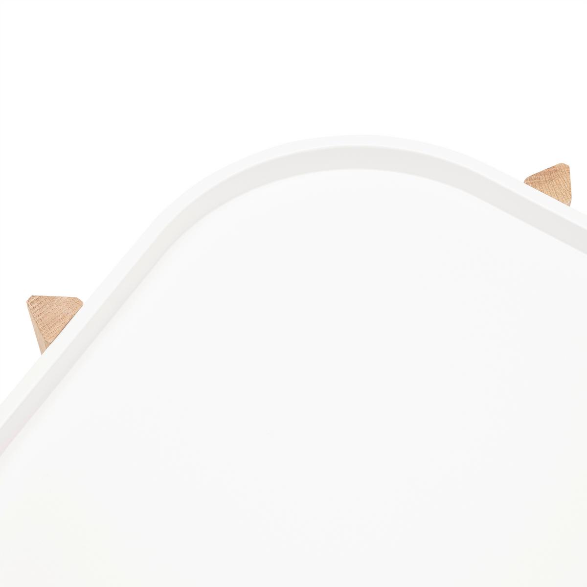 Couchtisch Strut Naturfarben/Weiß - Naturfarben/Weiß, MODERN, Holz/Holzwerkstoff (100/50/45cm) - Mömax