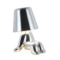 Led-dekoleuchte Chromfarben Max. 2 Watt - Chromfarben, Modern, Kunststoff/Metall (13/13/17cm) - Mömax
