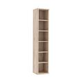 Regal Eichefarben - Eichefarben, MODERN, Holzwerkstoff/Kunststoff (43/217/40cm) - Premium Living Regal Eichefarben - Eichefarben, MODERN, Holzwerkstoff/Kunststoff (43/217/40cm) - Premium Living