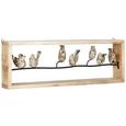 Wanddeko in Braun - Braun, LIFESTYLE, Holz/Metall (94/28/13cm) - Modern Living Wanddeko in Braun - Braun, LIFESTYLE, Holz/Metall (94/28/13cm) - Modern Living