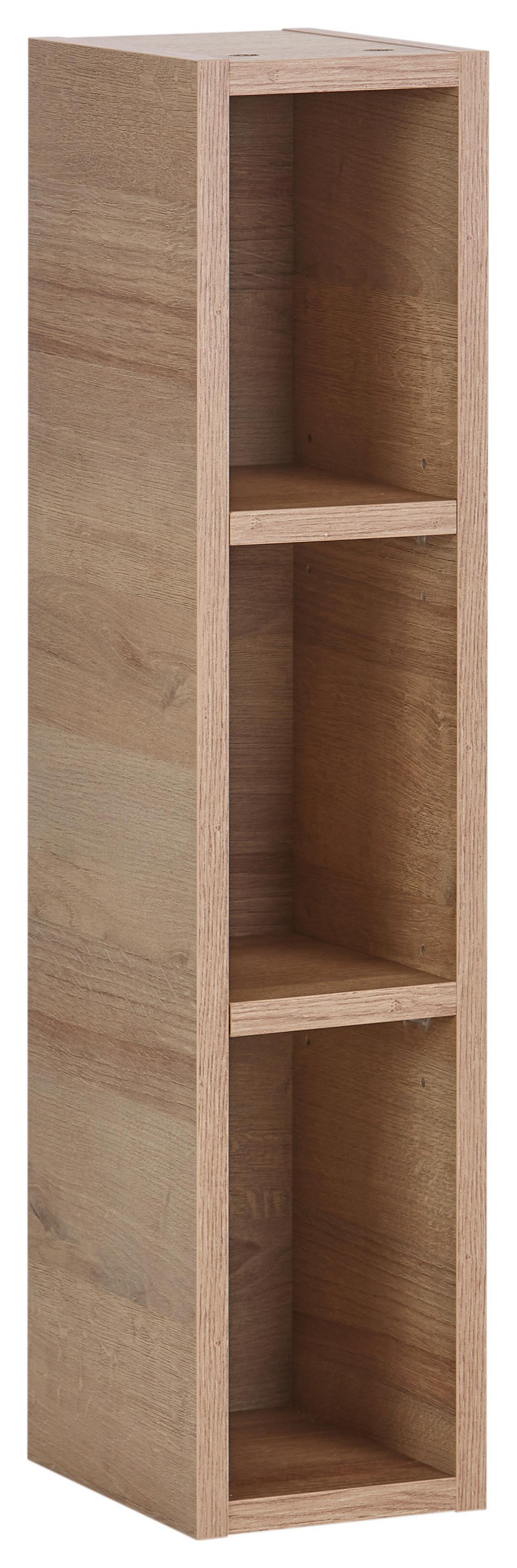 Regal Bavelli B: 15 cm Eiche Dekor - Eichefarben, KONVENTIONELL, Holzwerkstoff (15/70/20cm)