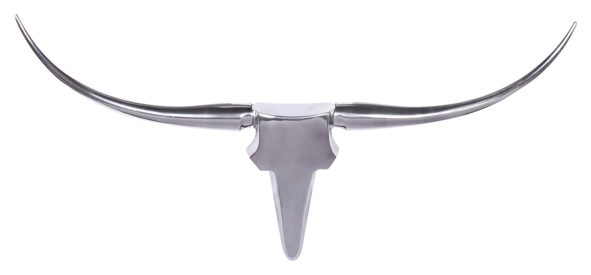 Wnddeko Wohnling Silberfarben - Silberfarben, MODERN, Metall (125/60/10cm) - MID.YOU