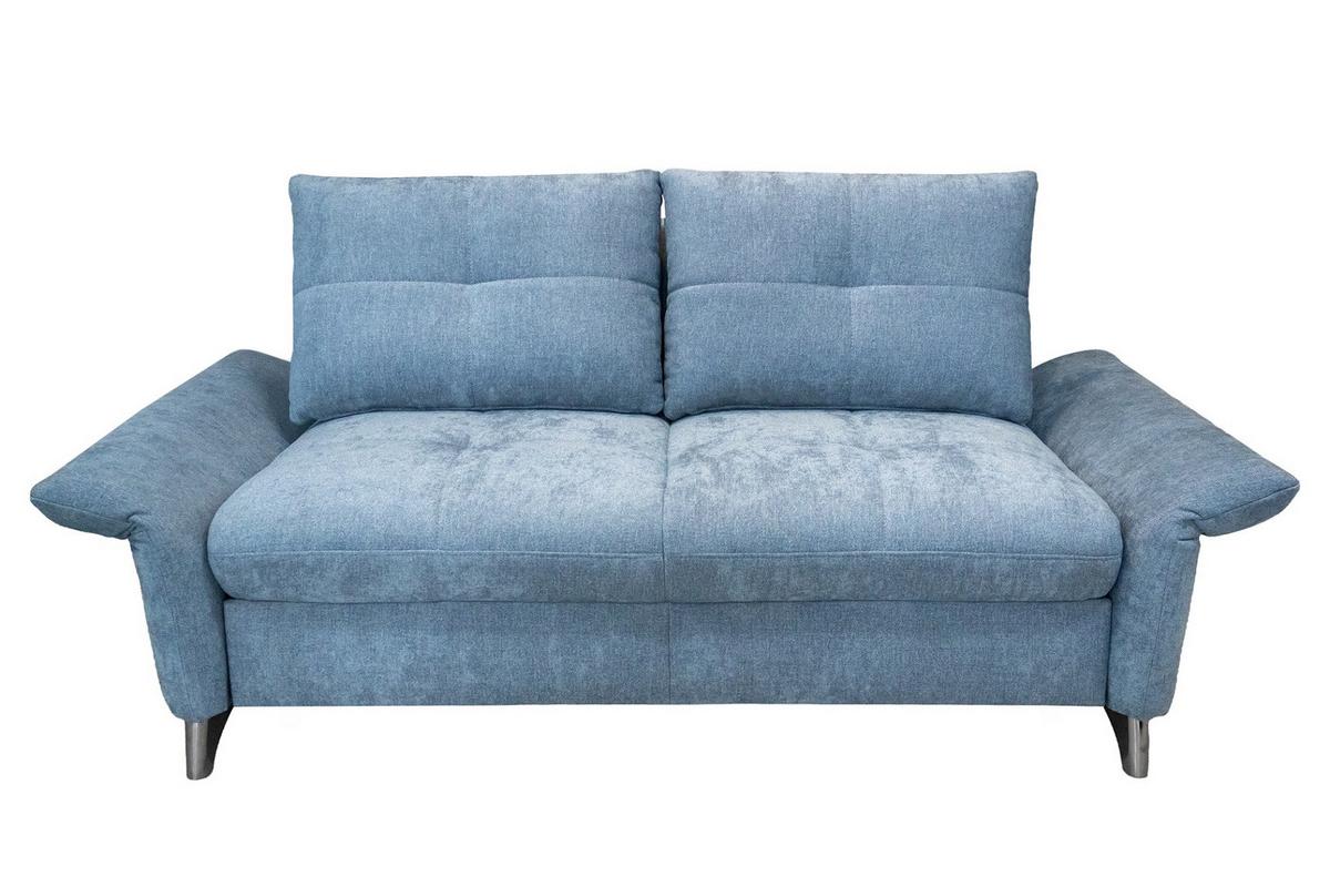 Kanapé Ágyfunkcióval Moving - világoskék, Konventionell, textil (188/92/96cm) - Premium Living
