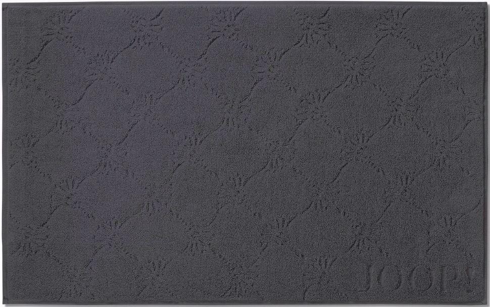 DYWANIK ŁAZIENKOWY JOOP! UNI CORNFLOWER - antracytowy, Basics, tkanina (50/80cm) - Joop!