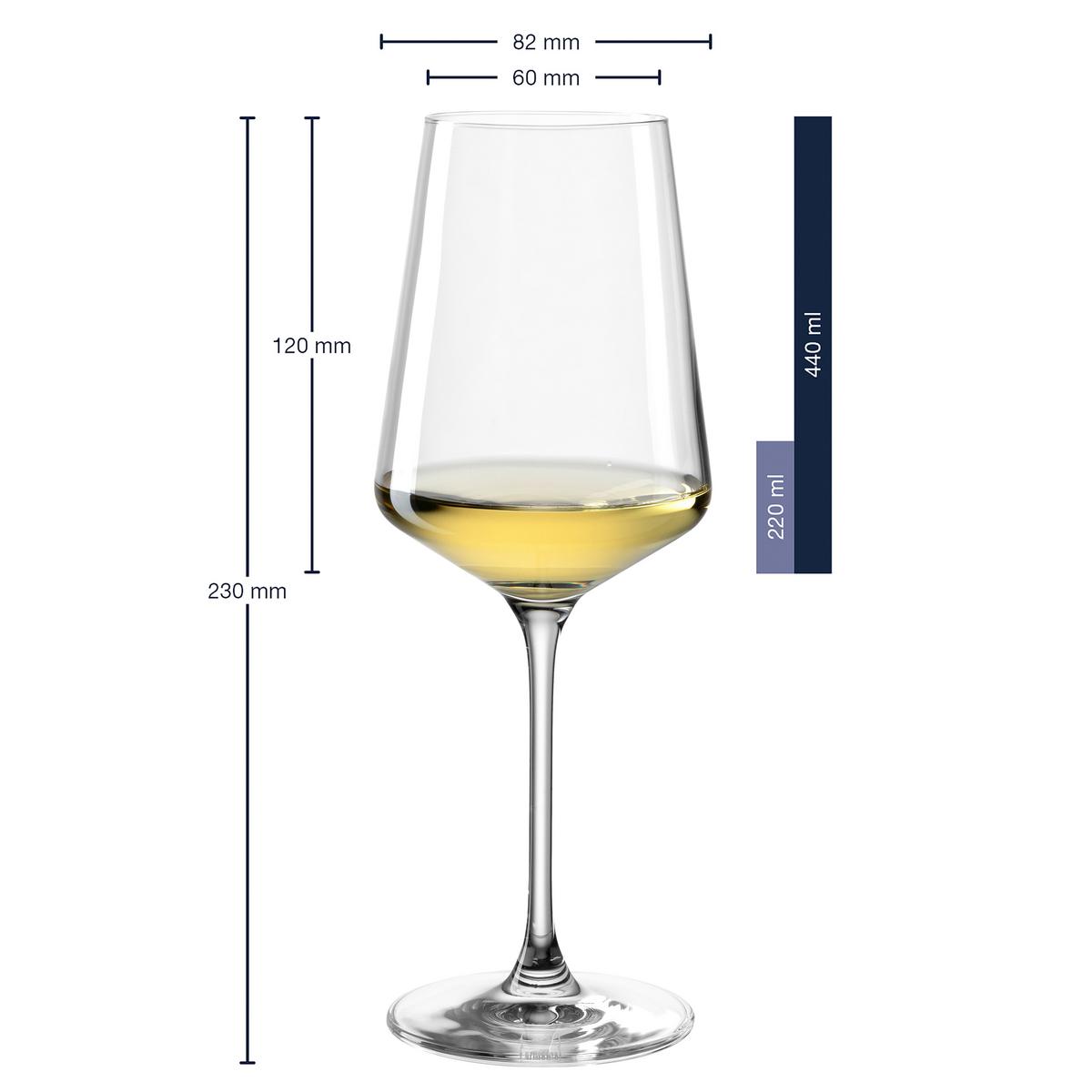 KOMPLET SZKŁA STOŁOWEGO 069540 - Design, szkło (400ml) - Leonardo