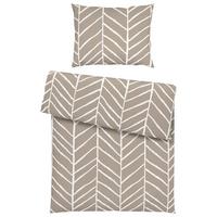 Bettwäscheset Marble - Beige, Konventionell, Textil (160/210cm) - Modern Living