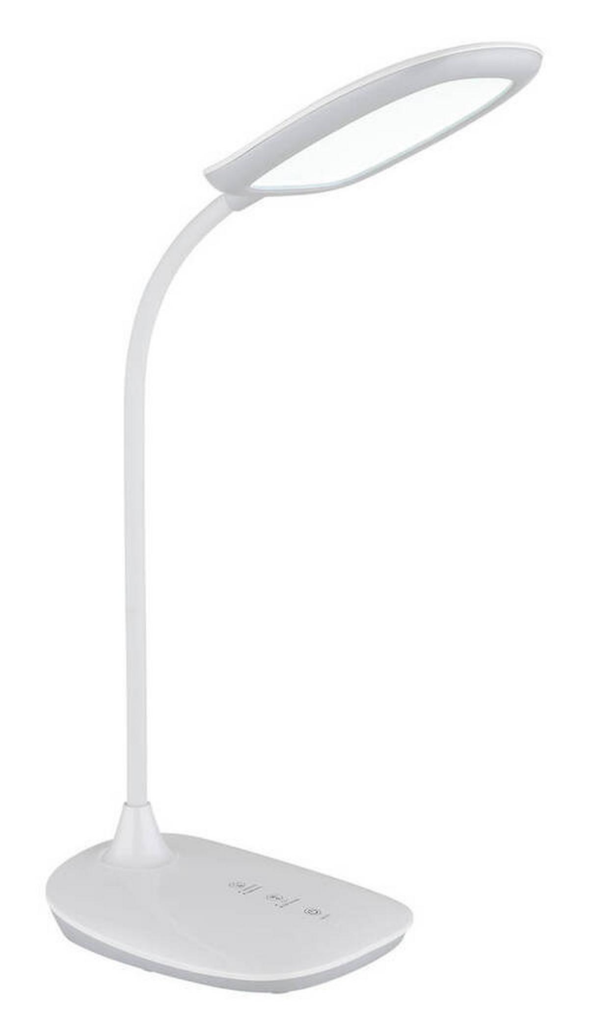 LED-TISCHLEUCHTE 58455W - Weiss, Design, Kunststoff (28/13,6/40cm) - Globo